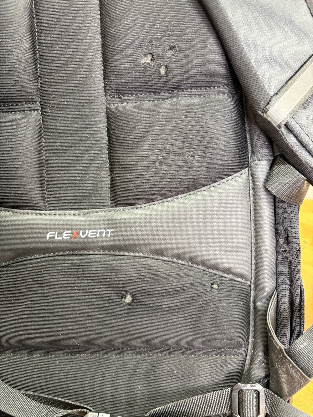 The North Face Kaban Backpack Gray Black Laptop Travel Commuter Work Bag - Picture 12 of 12